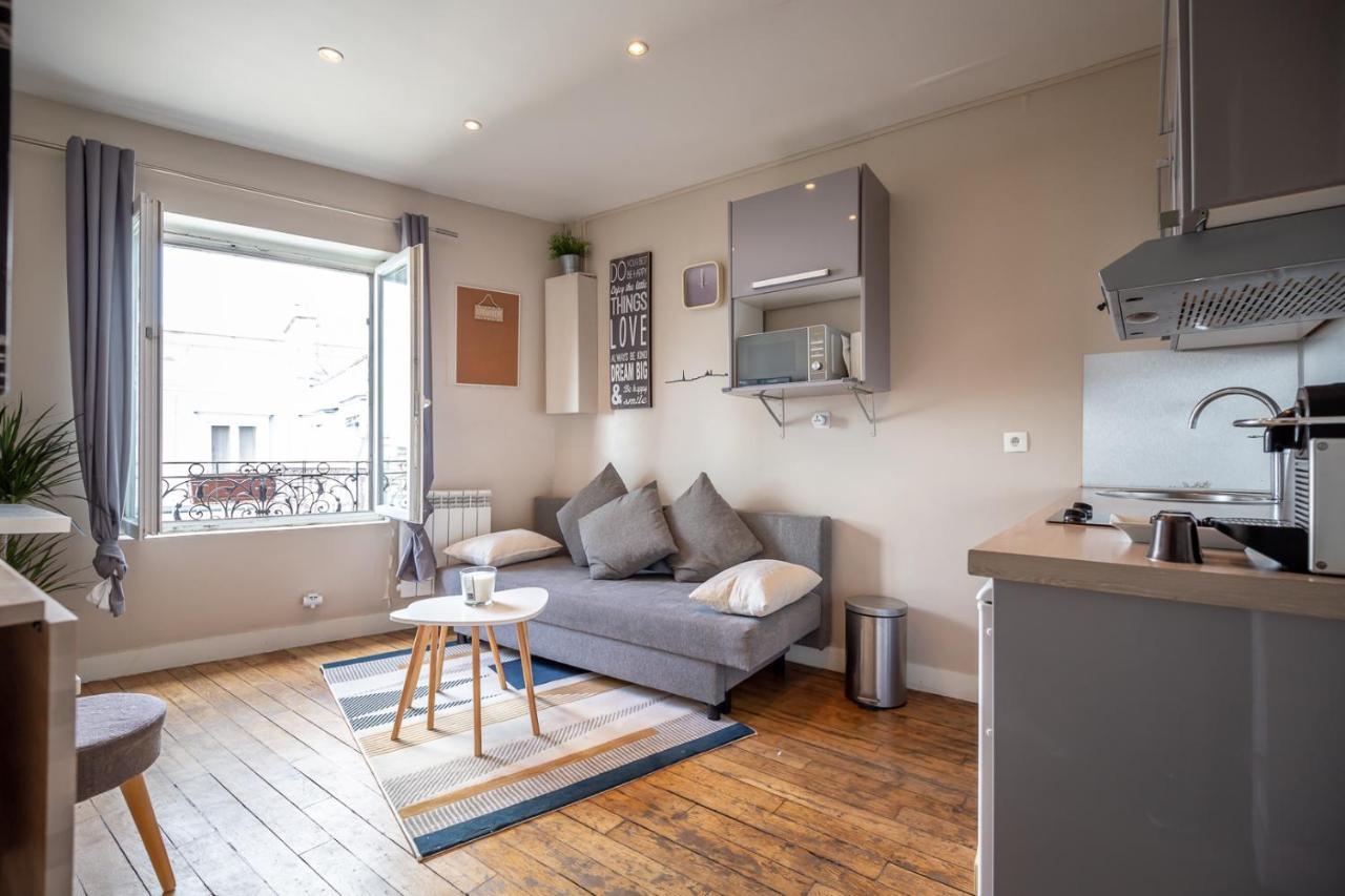 Petit havre de paix de 27m2 à Montmartre Paris Exterior foto