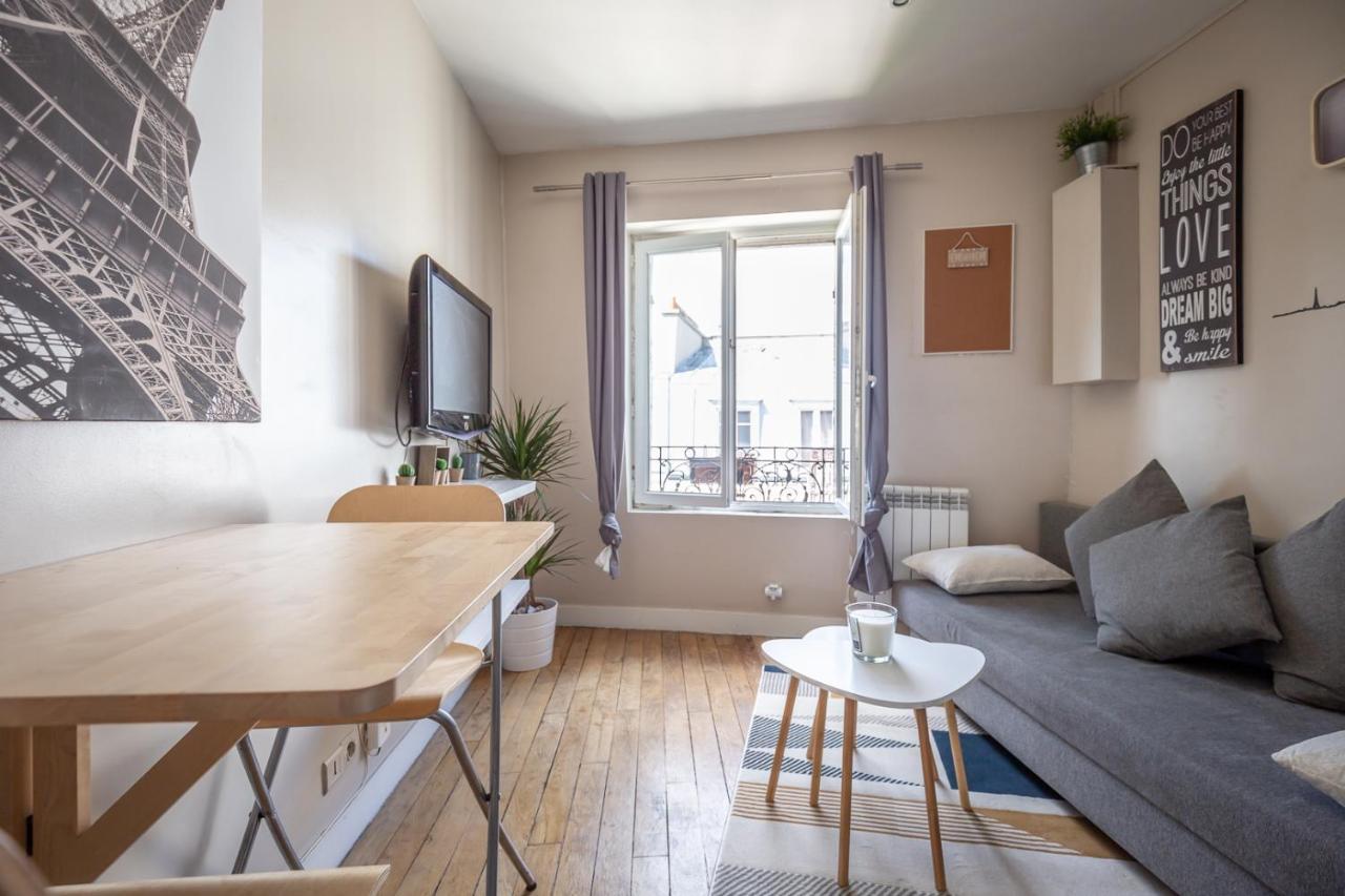 Petit havre de paix de 27m2 à Montmartre Paris Exterior foto